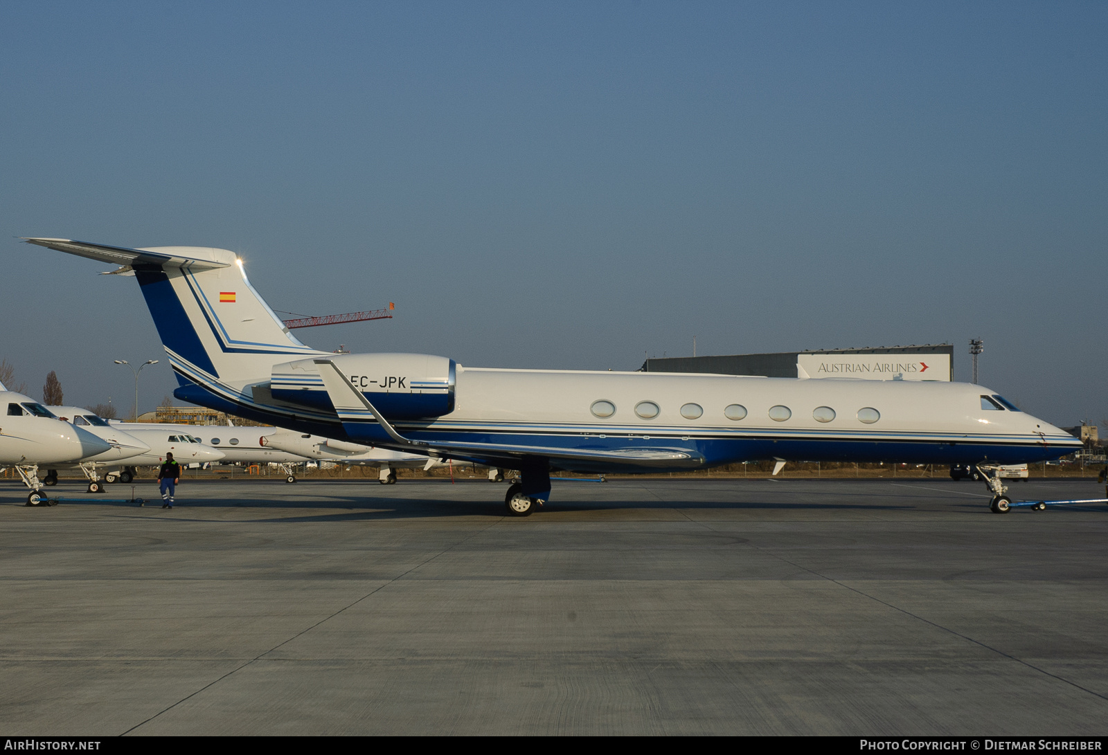 Aircraft Photo of EC-JPK | Gulfstream Aerospace G-V-SP Gulfstream G550 | AirHistory.net #757141