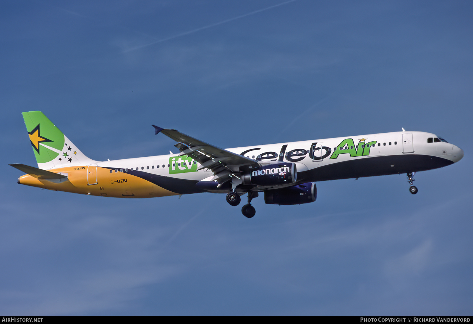 Aircraft Photo of G-OZBI | Airbus A321-231 | Monarch Airlines | AirHistory.net #757144