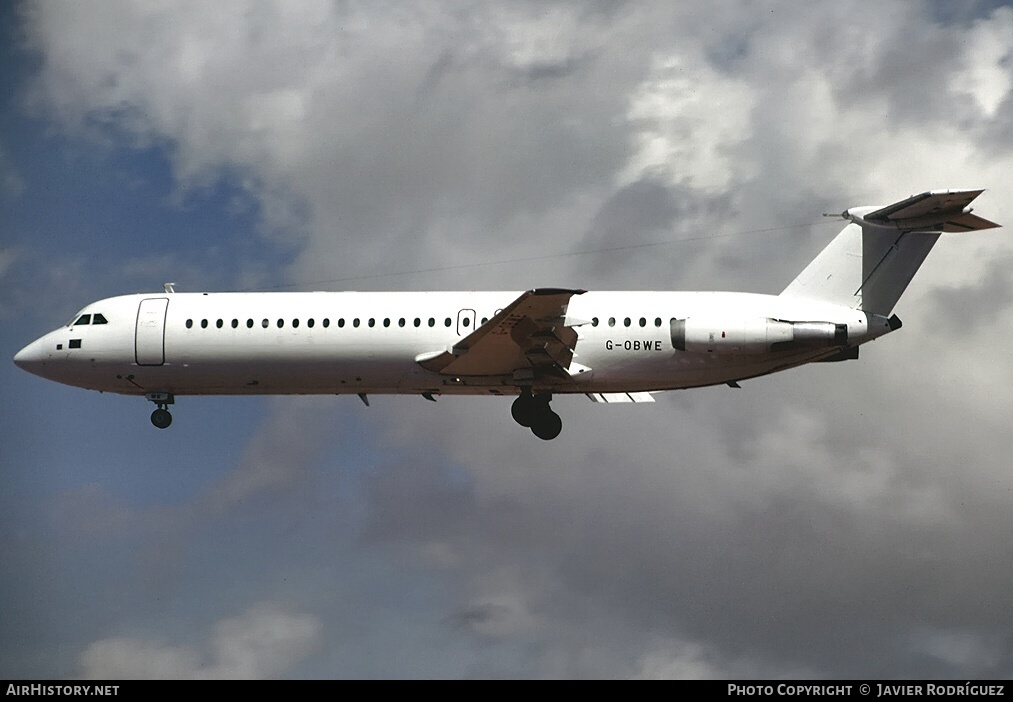 Aircraft Photo of G-OBWE | BAC 111-531FS One-Eleven | AirHistory.net #757148