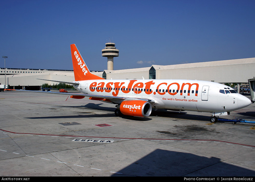 Aircraft Photo of G-EZJY | Boeing 737-73V | EasyJet | AirHistory.net #757169