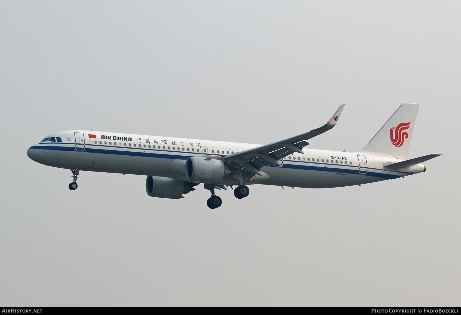 Aircraft Photo of B-32A2 | Airbus A321-251NX | Air China | AirHistory.net #757177