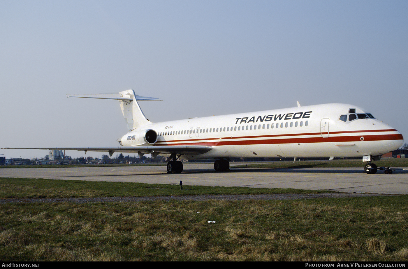 Aircraft Photo of SE-DHG | McDonnell Douglas MD-87 (DC-9-87) | Transwede Airways | AirHistory.net #757196