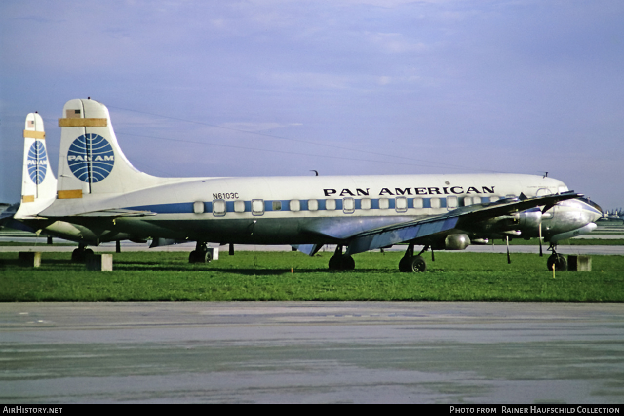 Aircraft Photo of N6103C | Douglas DC-6B | Pan American World Airways - Pan Am | AirHistory.net #757203