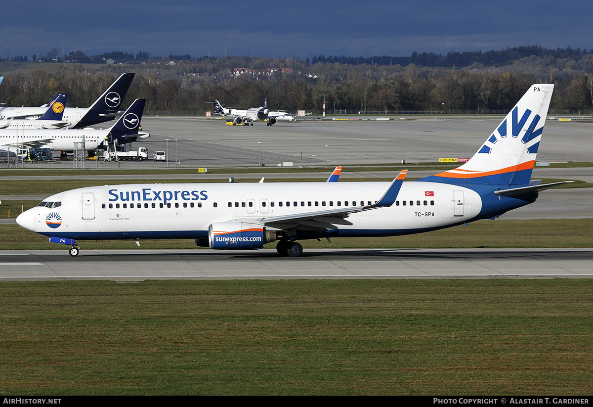 Aircraft Photo of TC-SPA | Boeing 737-8HX | SunExpress | AirHistory.net #757219