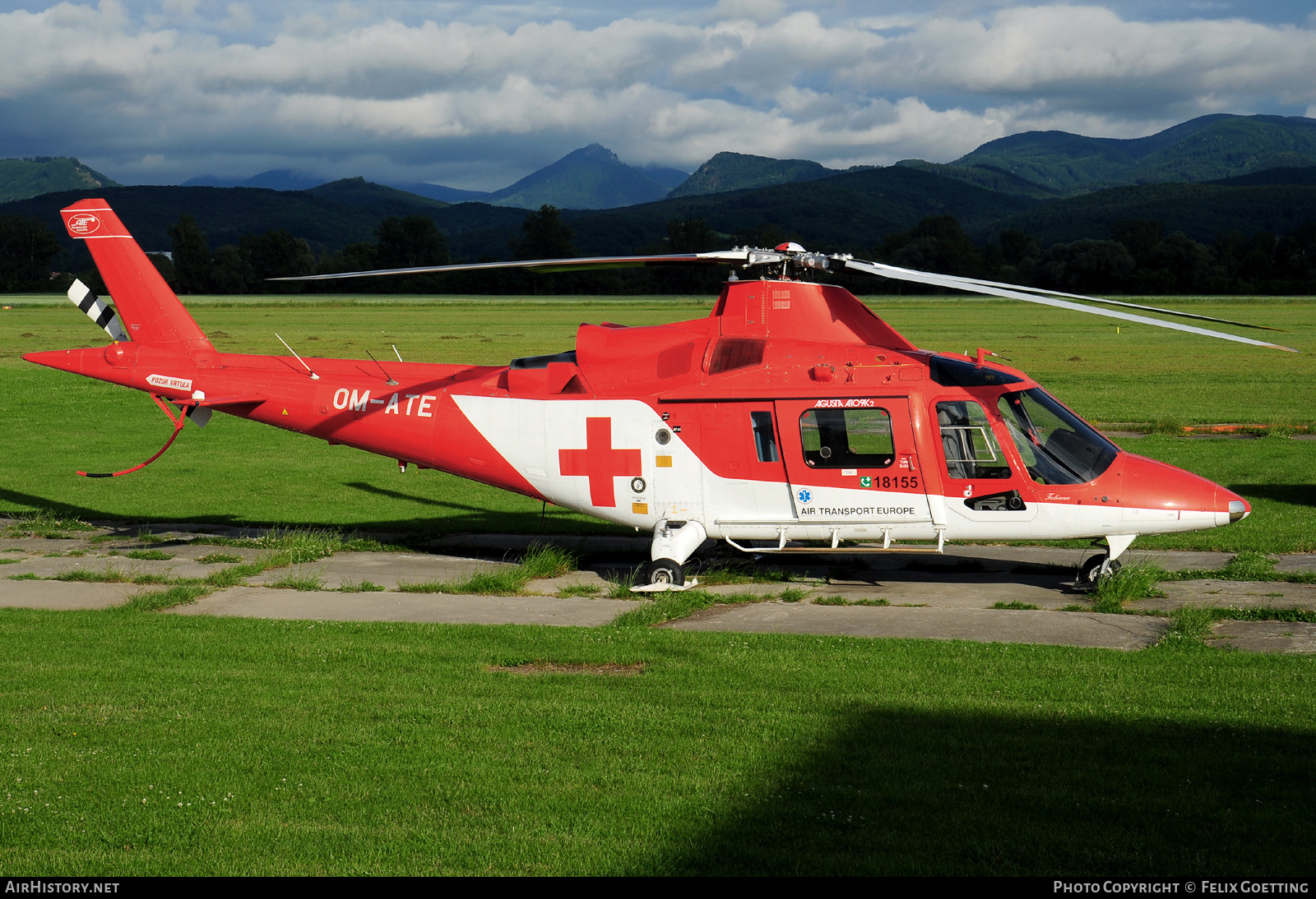Aircraft Photo of OM-ATE | Agusta A-109K-2 | Air Transport Europe | AirHistory.net #757232