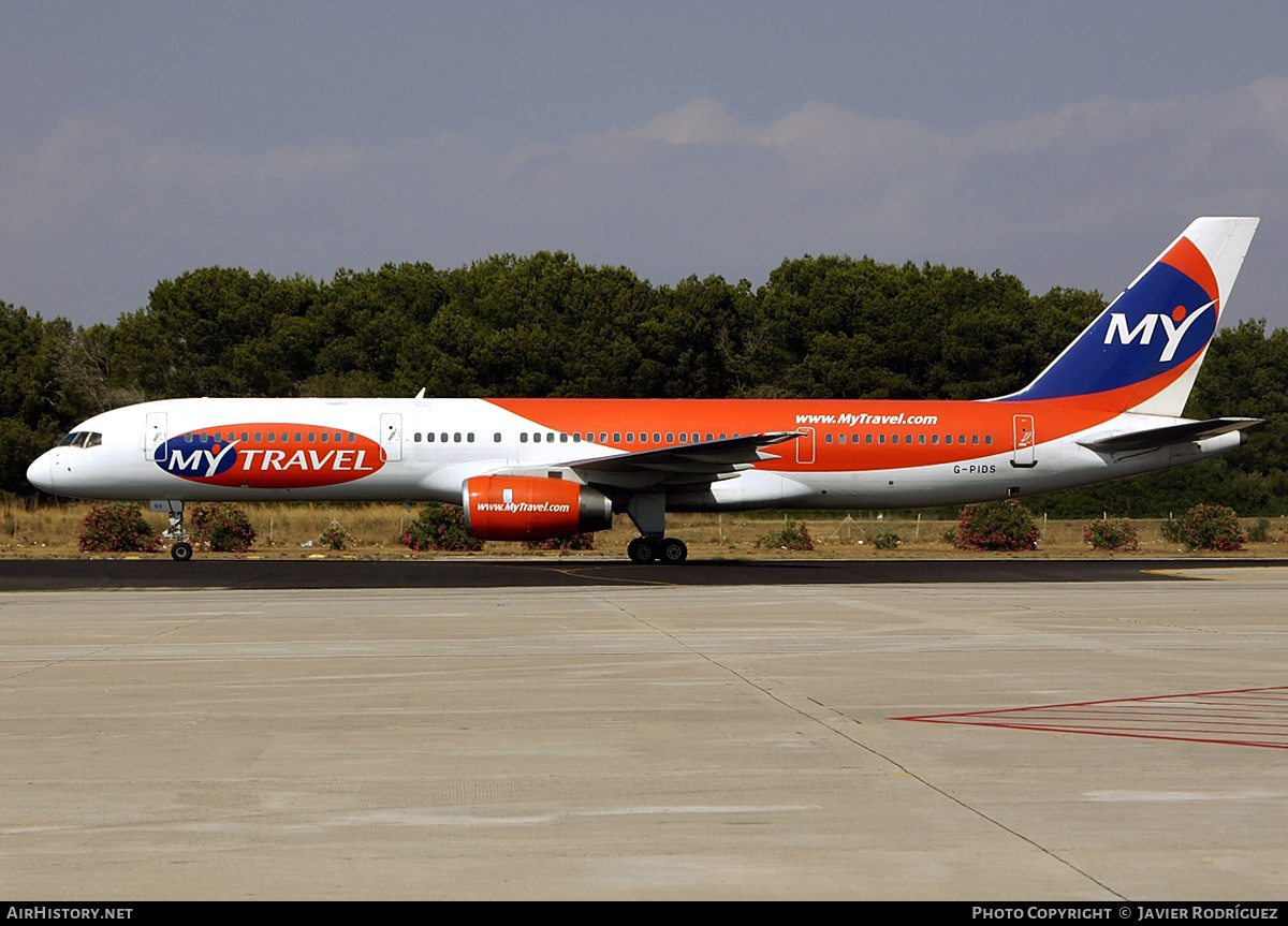 Aircraft Photo of G-PIDS | Boeing 757-225 | MyTravel Airways | AirHistory.net #757250