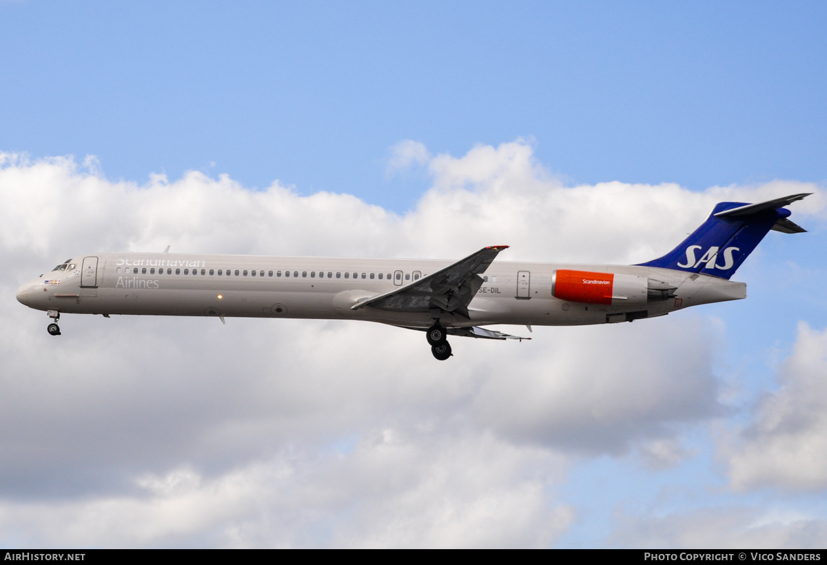 Aircraft Photo of SE-DIL | McDonnell Douglas MD-82 (DC-9-82) | Scandinavian Airlines - SAS | AirHistory.net #757274