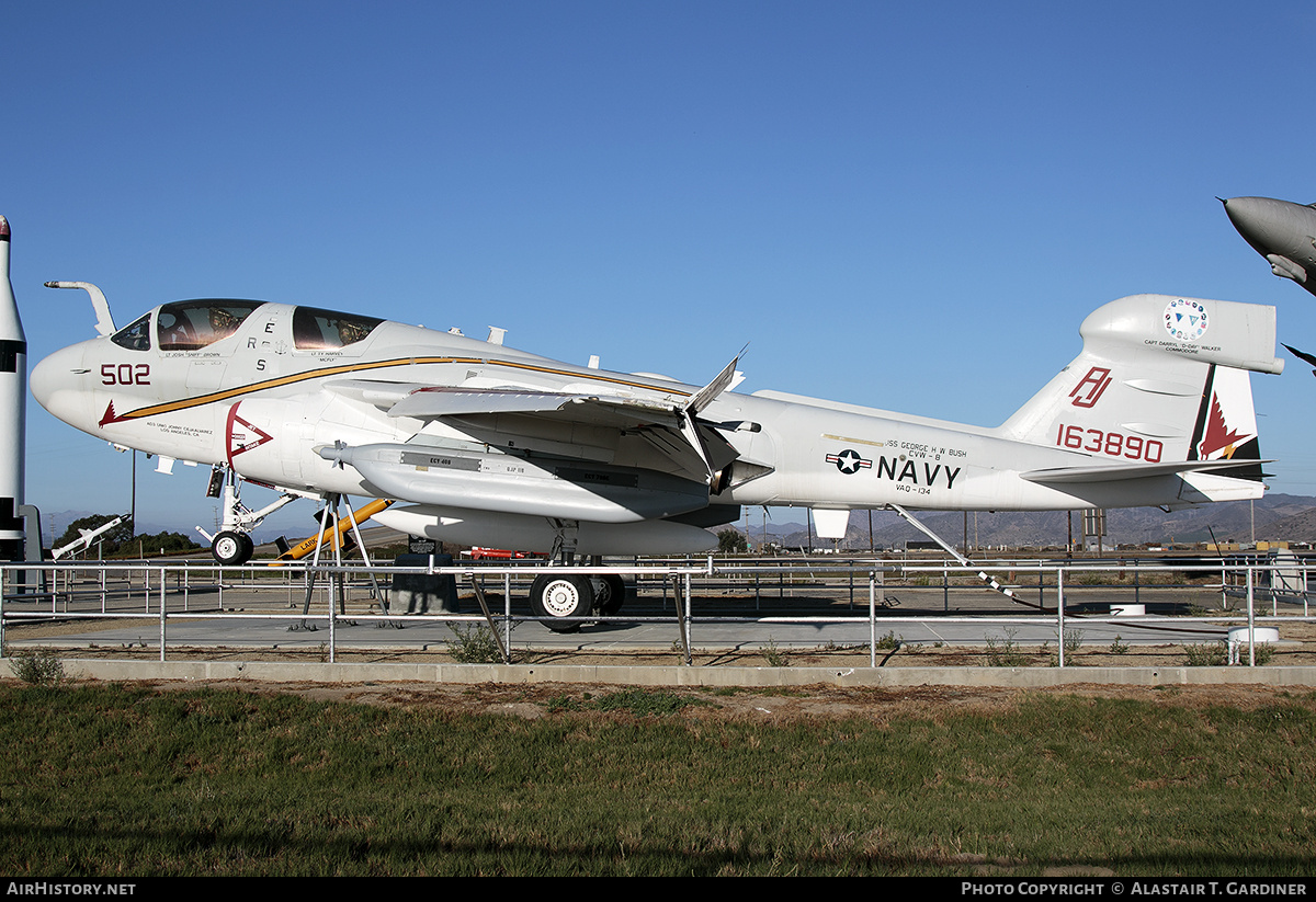 Aircraft Photo of 163890 | Grumman EA-6B Prowler (G-128) | USA - Navy | AirHistory.net #757276