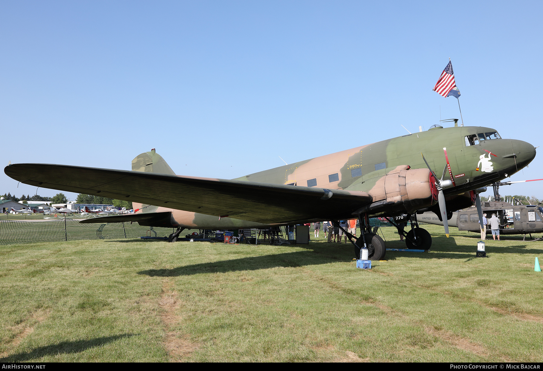 Aircraft Photo of N2805J / AF43-770 | Douglas C-47D Skytrain | USA - Air Force | AirHistory.net #757300