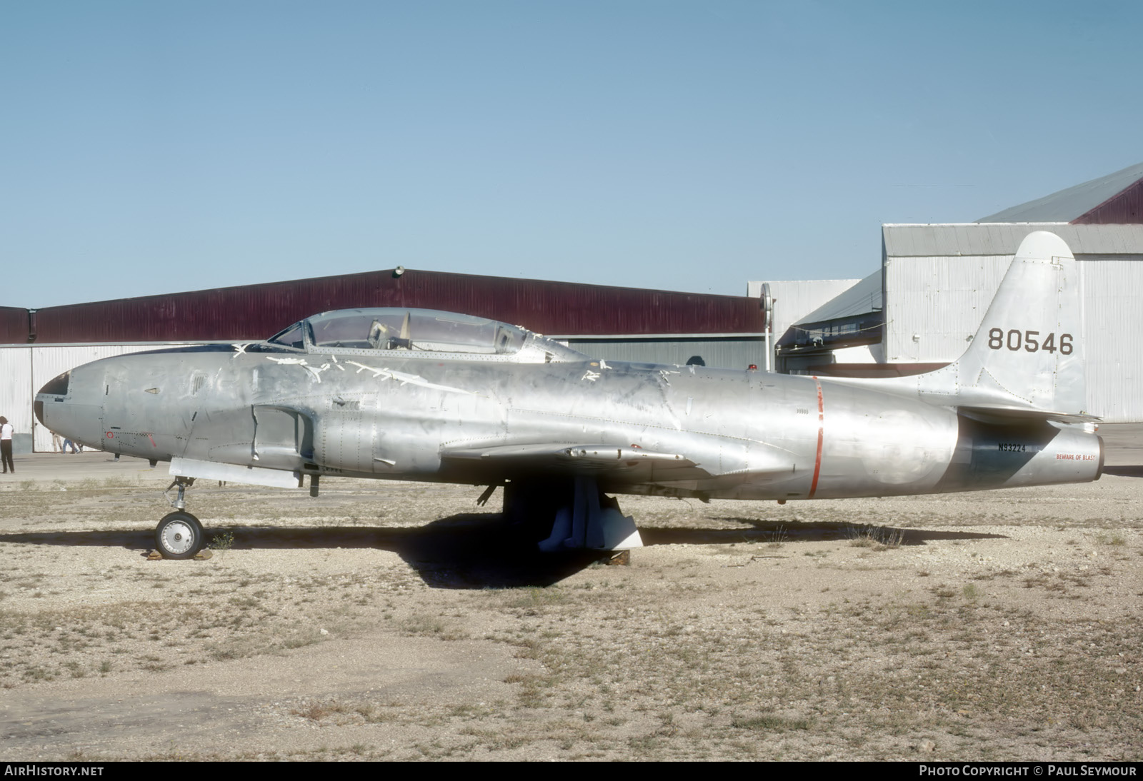 Aircraft Photo of N93224 / 80546 | Lockheed T-33A | AirHistory.net #757317