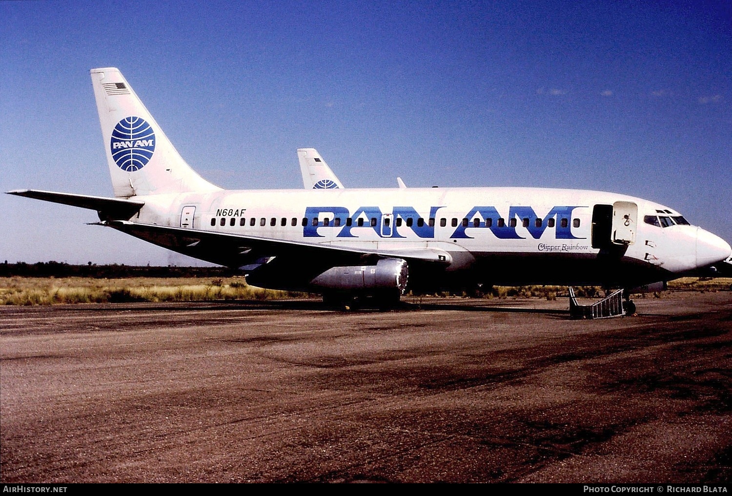 Aircraft Photo of N68AF | Boeing 737-222 | Pan American World Airways - Pan Am | AirHistory.net #757318