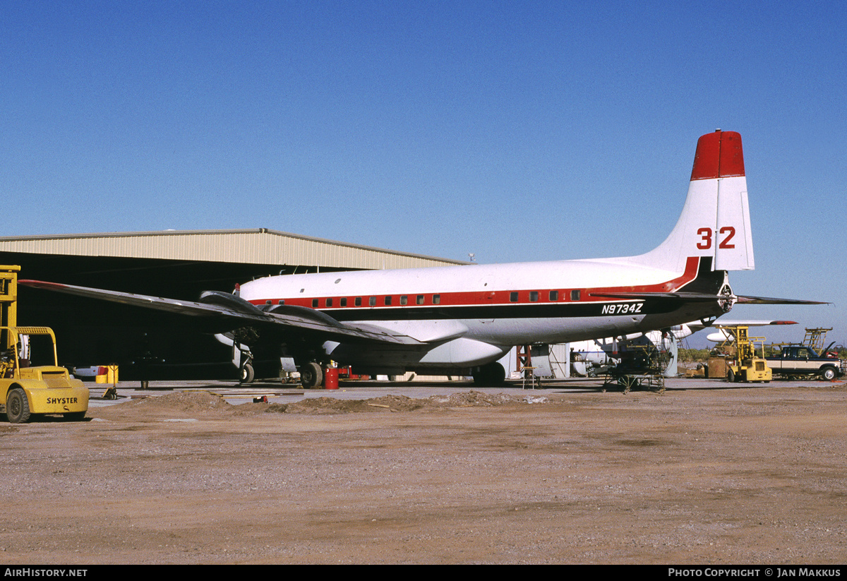Aircraft Photo of N9734Z | Douglas DC-7C/AT | AirHistory.net #757329