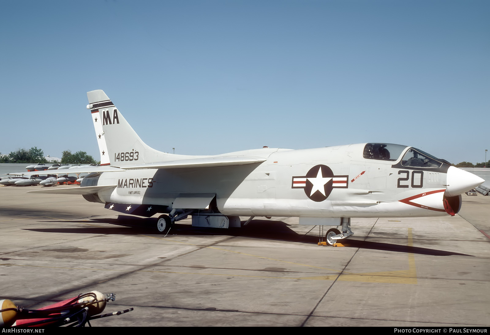 Aircraft Photo of 148693 | Vought F-8H Crusader | USA - Marines | AirHistory.net #757332