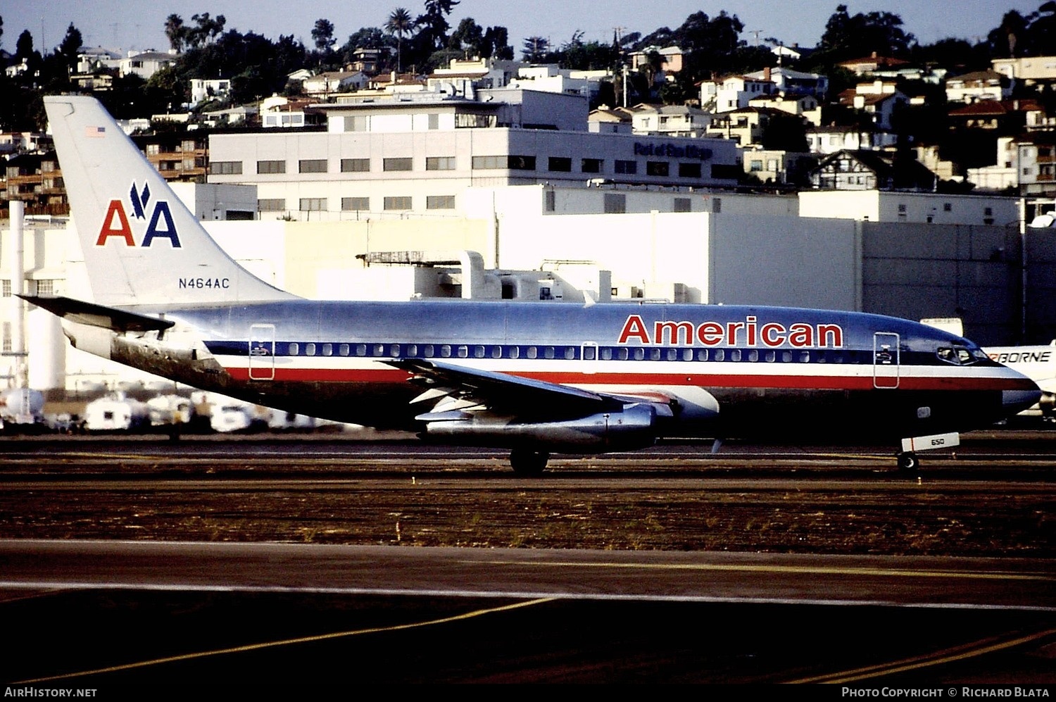 Aircraft Photo of N464AC | Boeing 737-293 | American Airlines | AirHistory.net #757333