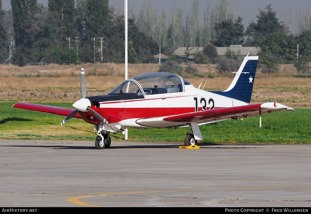 Aircraft Photo of 132 | Enaer T-35B Pillan (ECH-51) | Chile - Air Force | AirHistory.net #757365
