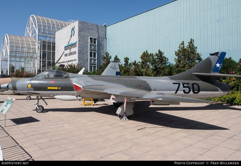 Aircraft Photo of 750 | Hawker Hunter FGA71A | Chile - Air Force | AirHistory.net #757371
