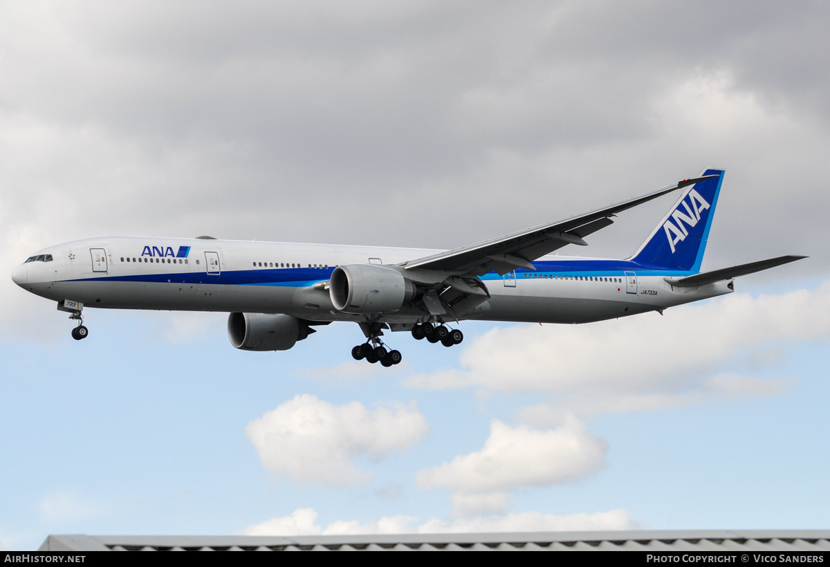 Aircraft Photo of JA733A | Boeing 777-381/ER | All Nippon Airways - ANA | AirHistory.net #757409
