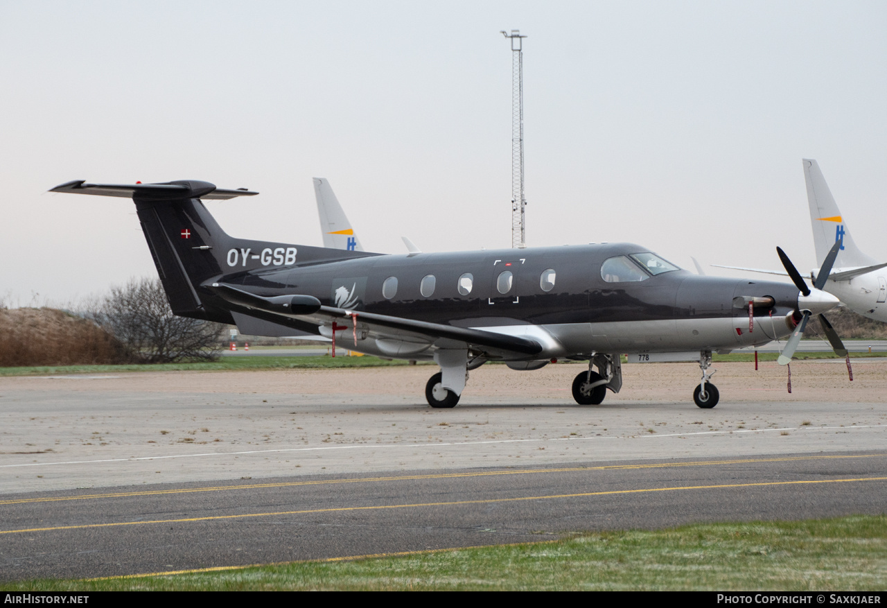 Aircraft Photo of OY-GSB | Pilatus PC-12/47 | AirHistory.net #757478