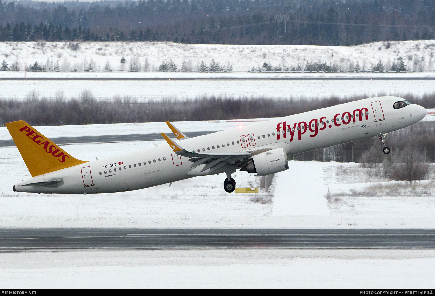 Aircraft Photo of TC-RDD | Airbus A321-251NX | Pegasus Airlines | AirHistory.net #757493