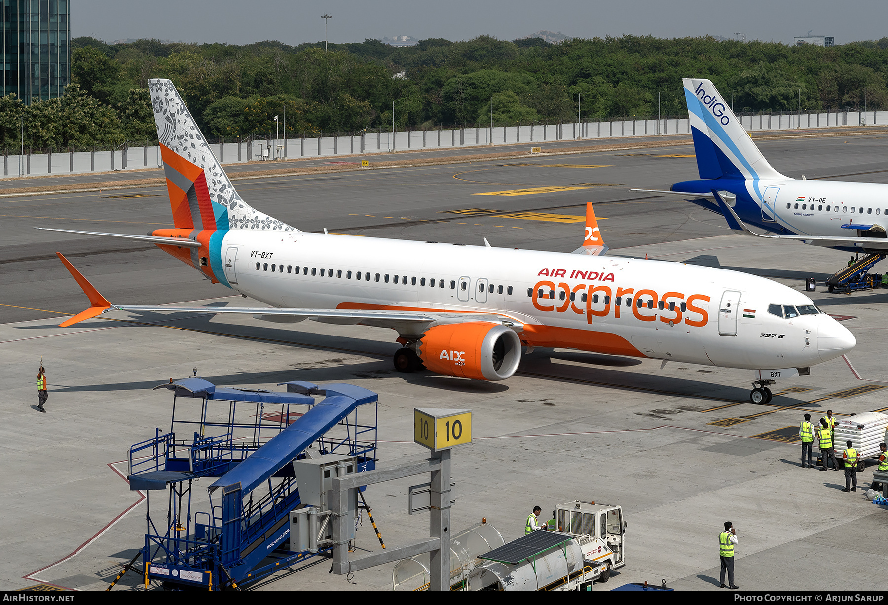 Aircraft Photo of VT-BXT | Boeing 737-8 Max 8 | Air India Express | AirHistory.net #757510