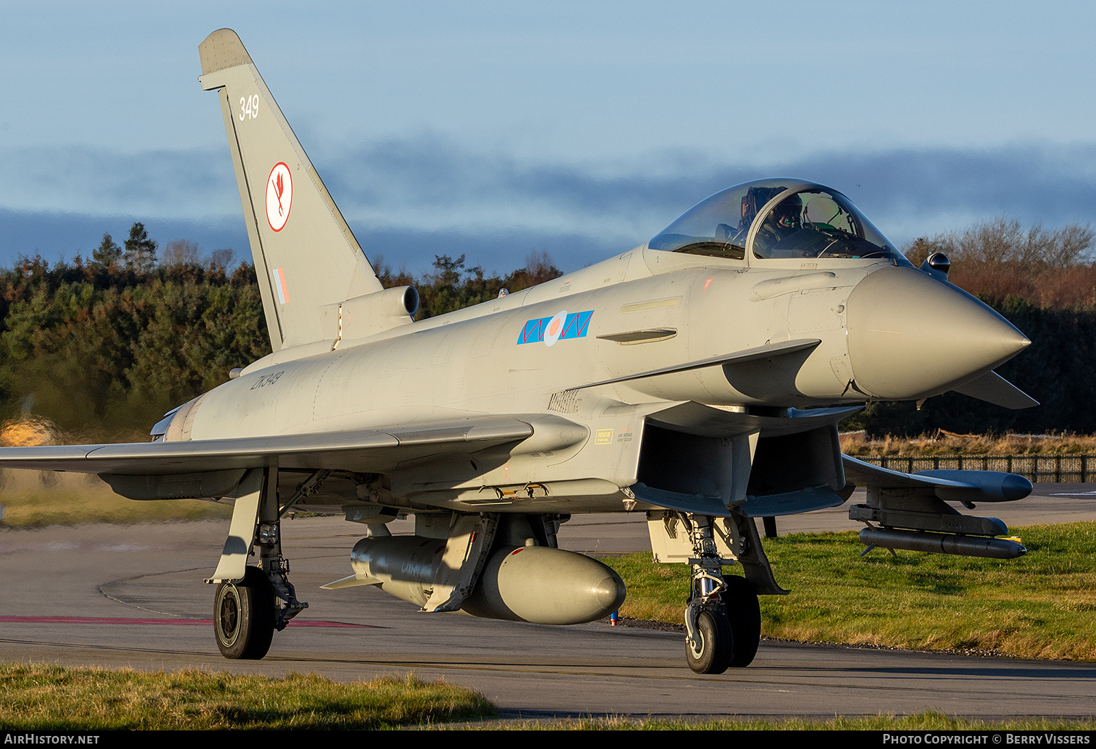 Aircraft Photo of ZK349 | Eurofighter EF-2000 Typhoon FGR4 | UK - Air Force | AirHistory.net #757531