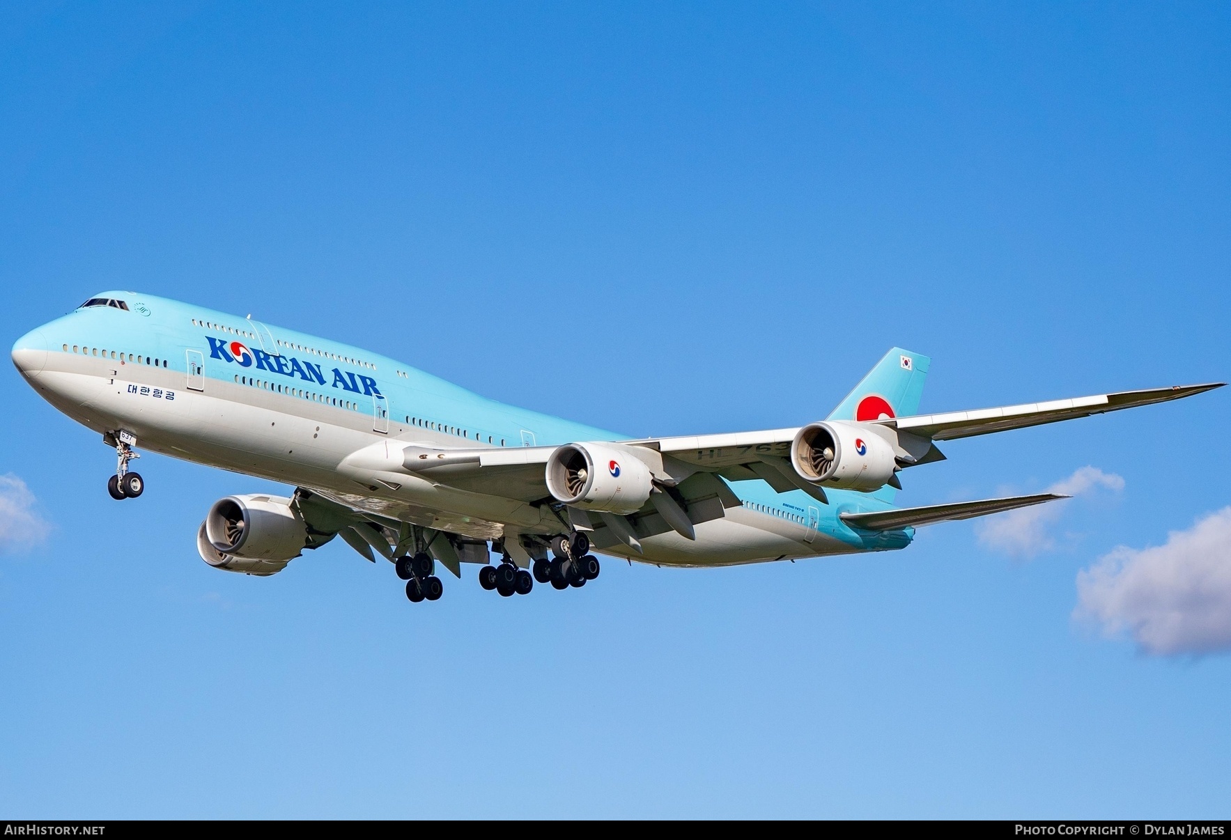 Aircraft Photo of HL7637 | Boeing 747-8B5 | Korean Air | AirHistory.net #757533