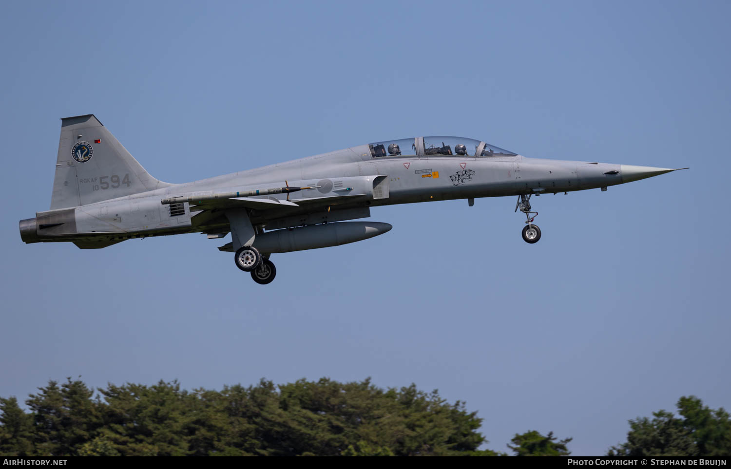 Aircraft Photo of 10-594 | Northrop KF-5F Jegongho | South Korea - Air Force | AirHistory.net #757537