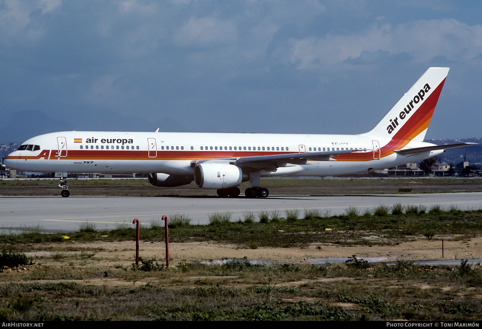 Aircraft Photo of EC-GCB | Boeing 757-236 | Air Europa | AirHistory.net #757553