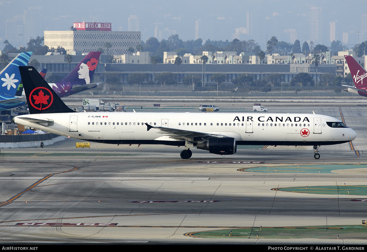 Aircraft Photo of C-GJWN | Airbus A321-211 | Air Canada | AirHistory.net #757558