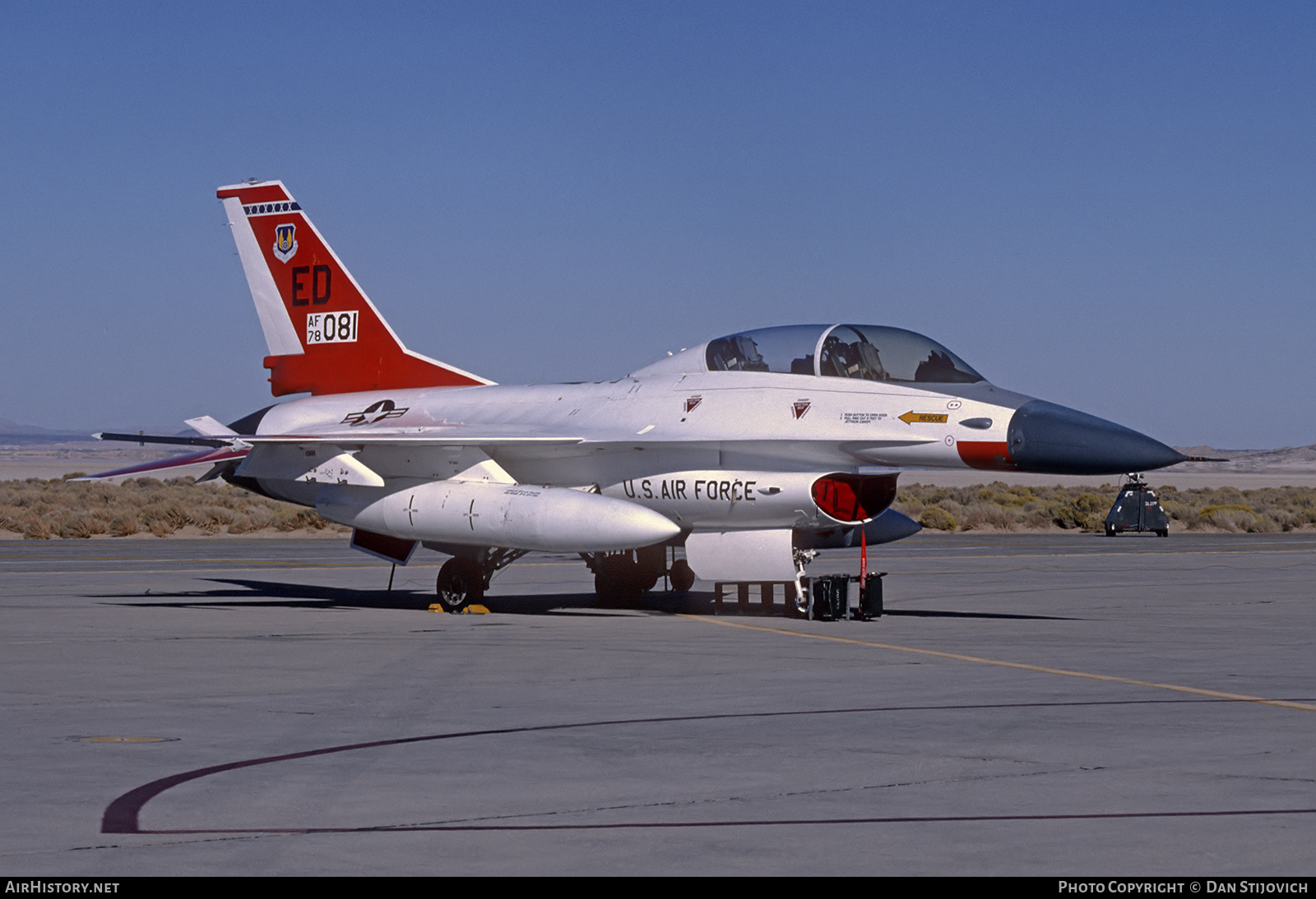 Aircraft Photo of 78-0081 / AF78-081 | General Dynamics F-16B-2 Fighting Falcon | USA - Air Force | AirHistory.net #757560