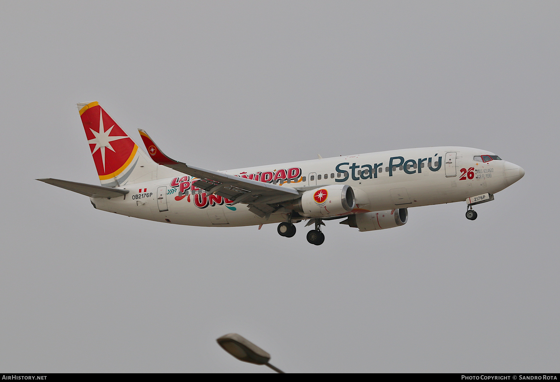 Aircraft Photo of OB-2176P | Boeing 737-3H4 | Star Perú | AirHistory.net #757581