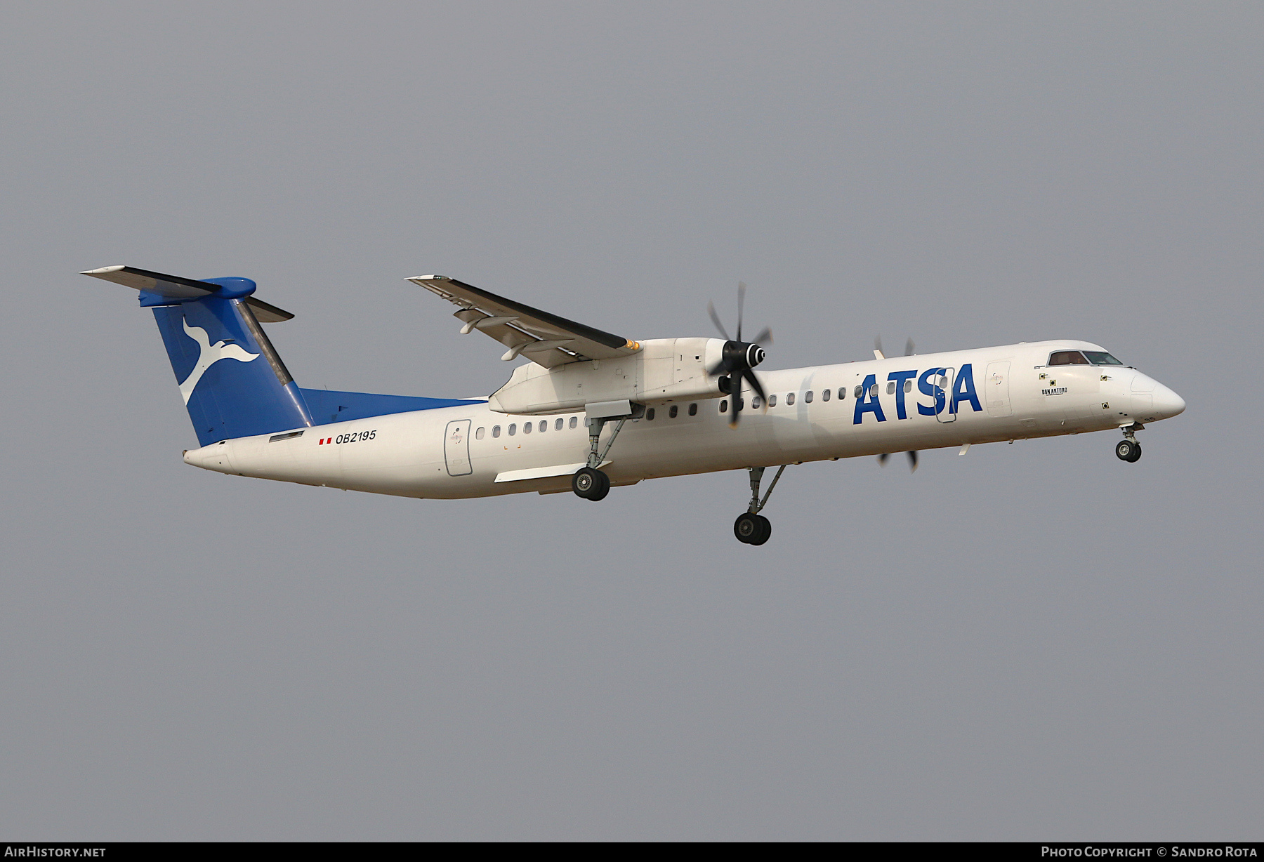 Aircraft Photo of OB-2195 | Bombardier DHC-8-402 Dash 8 | ATSA - Aero Transporte | AirHistory.net #757587
