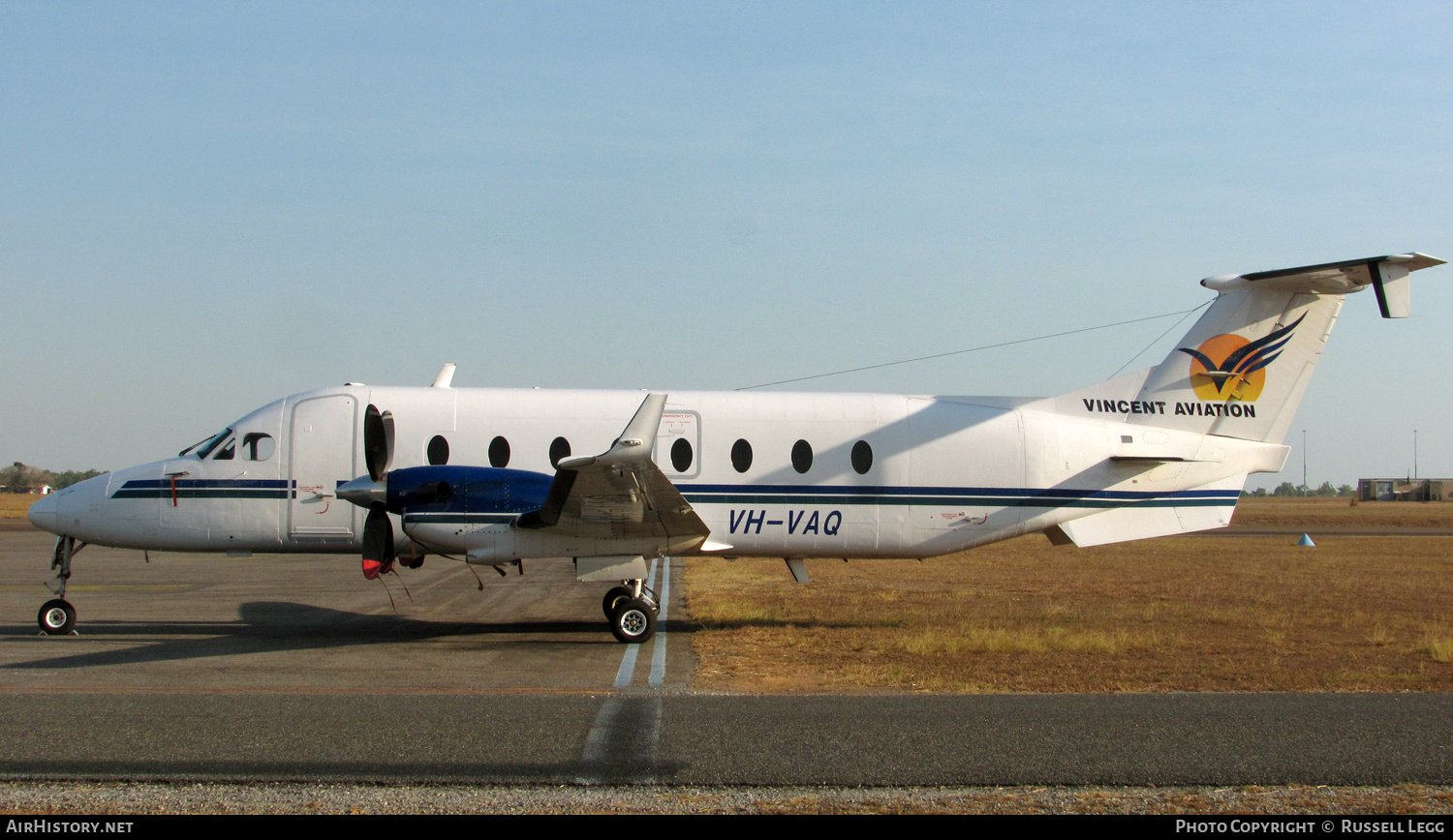 Aircraft Photo of VH-VAQ | Raytheon 1900D | Vincent Aviation | AirHistory.net #757588