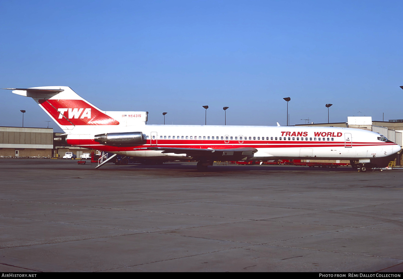 Aircraft Photo of N64315 | Boeing 727-231 | Trans World Airlines - TWA | AirHistory.net #757597