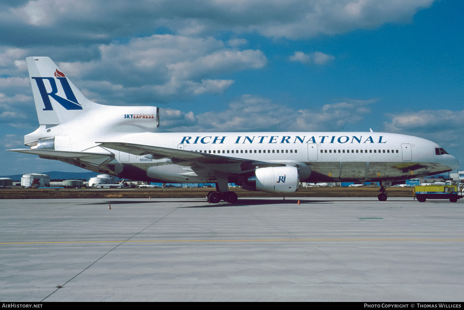 Aircraft Photo of N501GB | Lockheed L-1011-385-3 TriStar 500 | Rich International Airways | AirHistory.net #757607