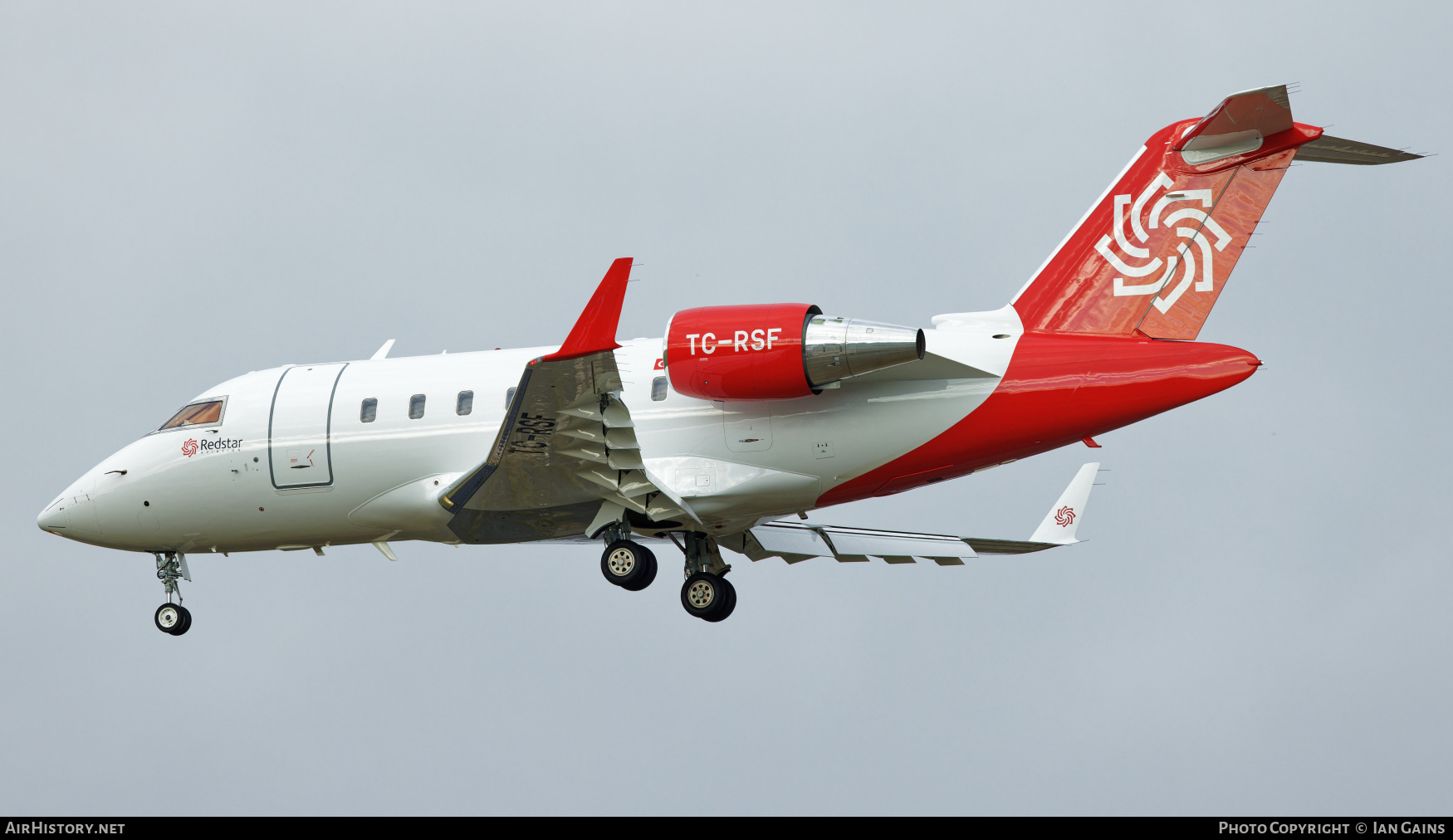 Aircraft Photo of TC-RSF | Bombardier Challenger 605 (CL-600-2B16) | Redstar Aviation | AirHistory.net #757611
