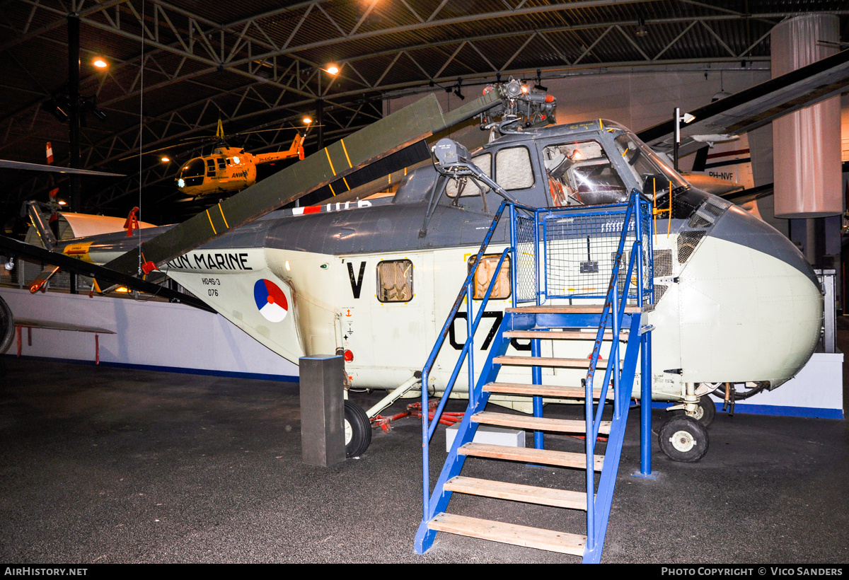 Aircraft Photo of 076 | Sikorsky HO4S-3 (S-55B) | Netherlands - Navy | AirHistory.net #757619