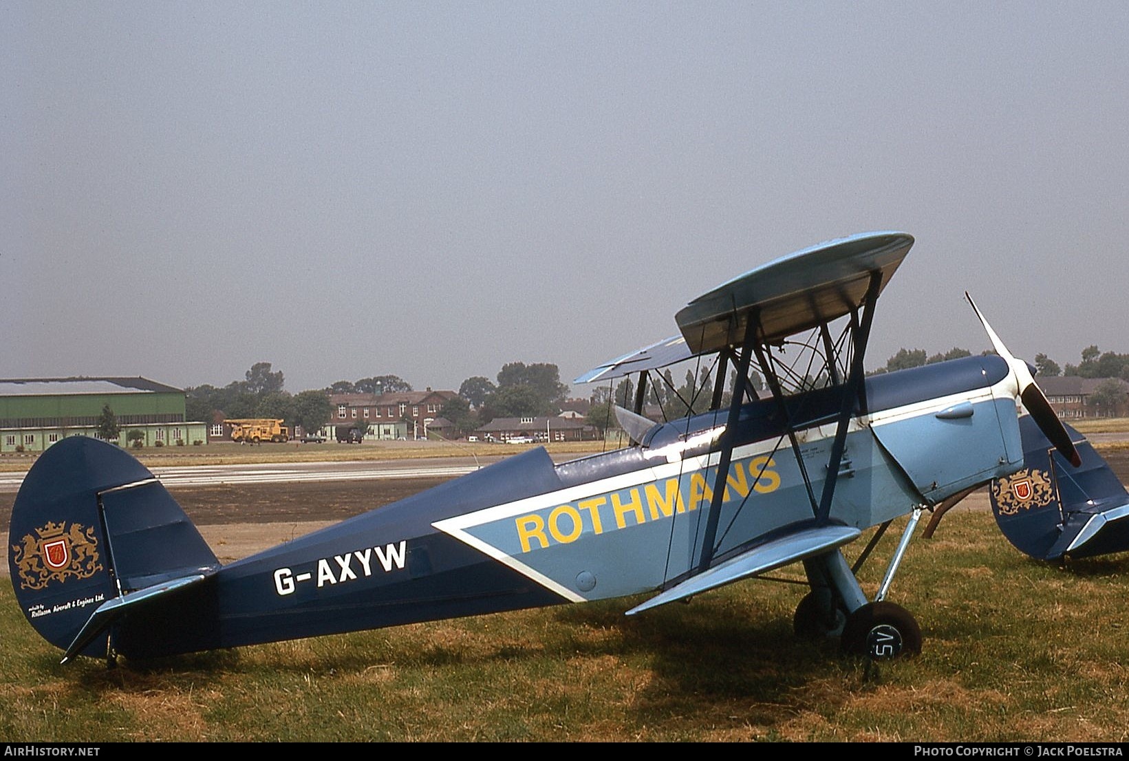 Aircraft Photo of G-AXYW | SNCAN Stampe SV-4C | Rothmans International | AirHistory.net #757638