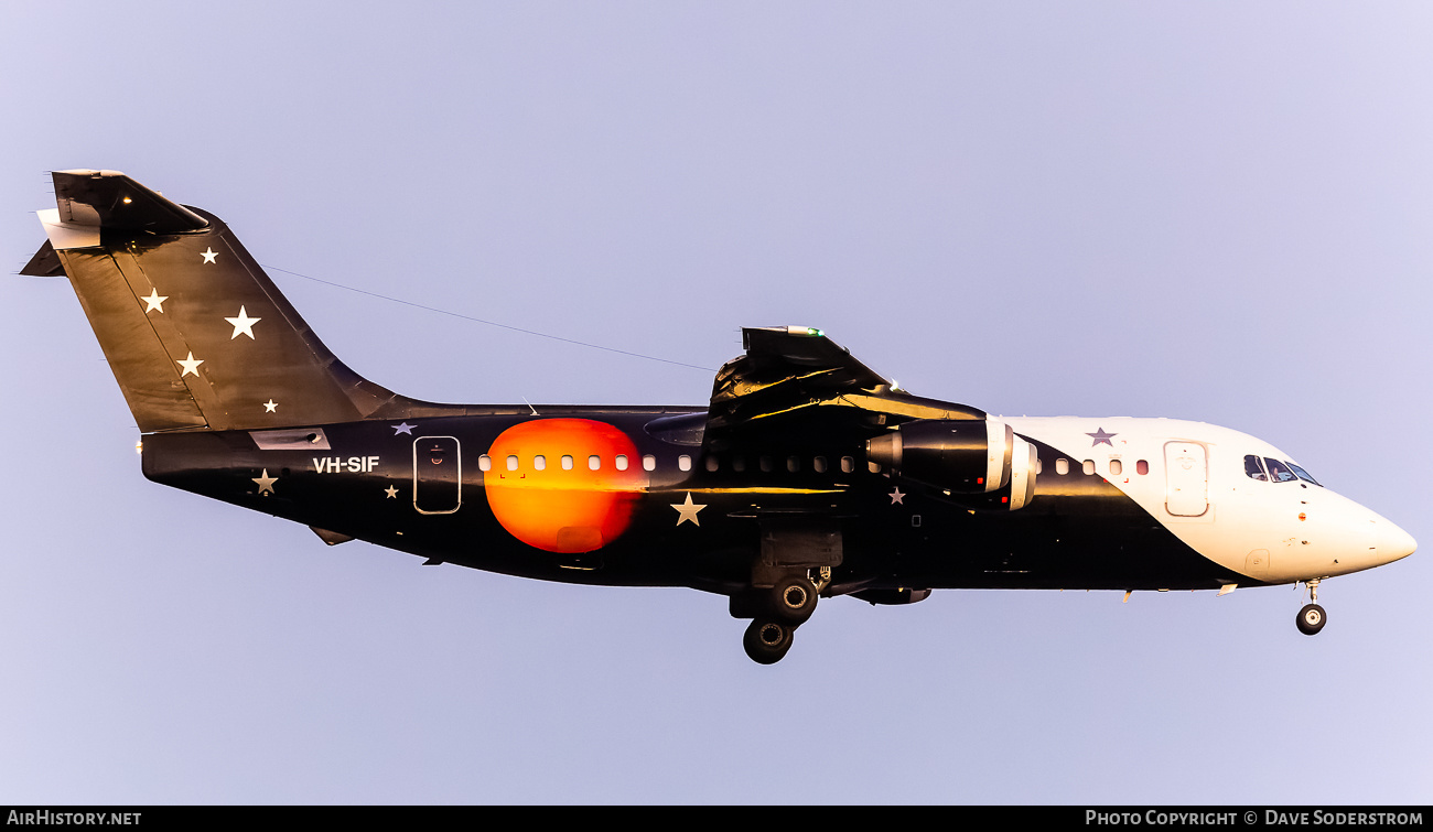 Aircraft Photo of VH-SIF | British Aerospace BAe-146-200QC | AirHistory.net #757677