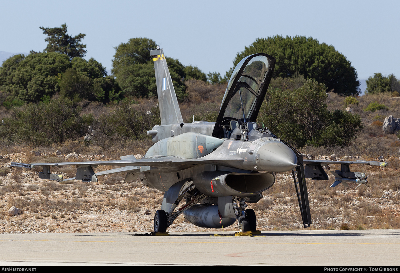 Aircraft Photo of 610 | General Dynamics F-16D Fighting Falcon | Greece - Air Force | AirHistory.net #757680