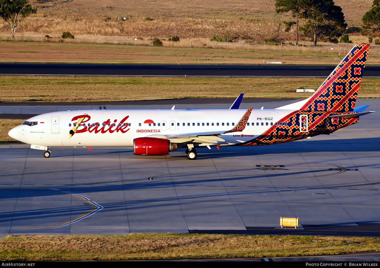 Aircraft Photo of PK-BGZ | Boeing 737-8U3 | Batik Air | AirHistory.net #757684