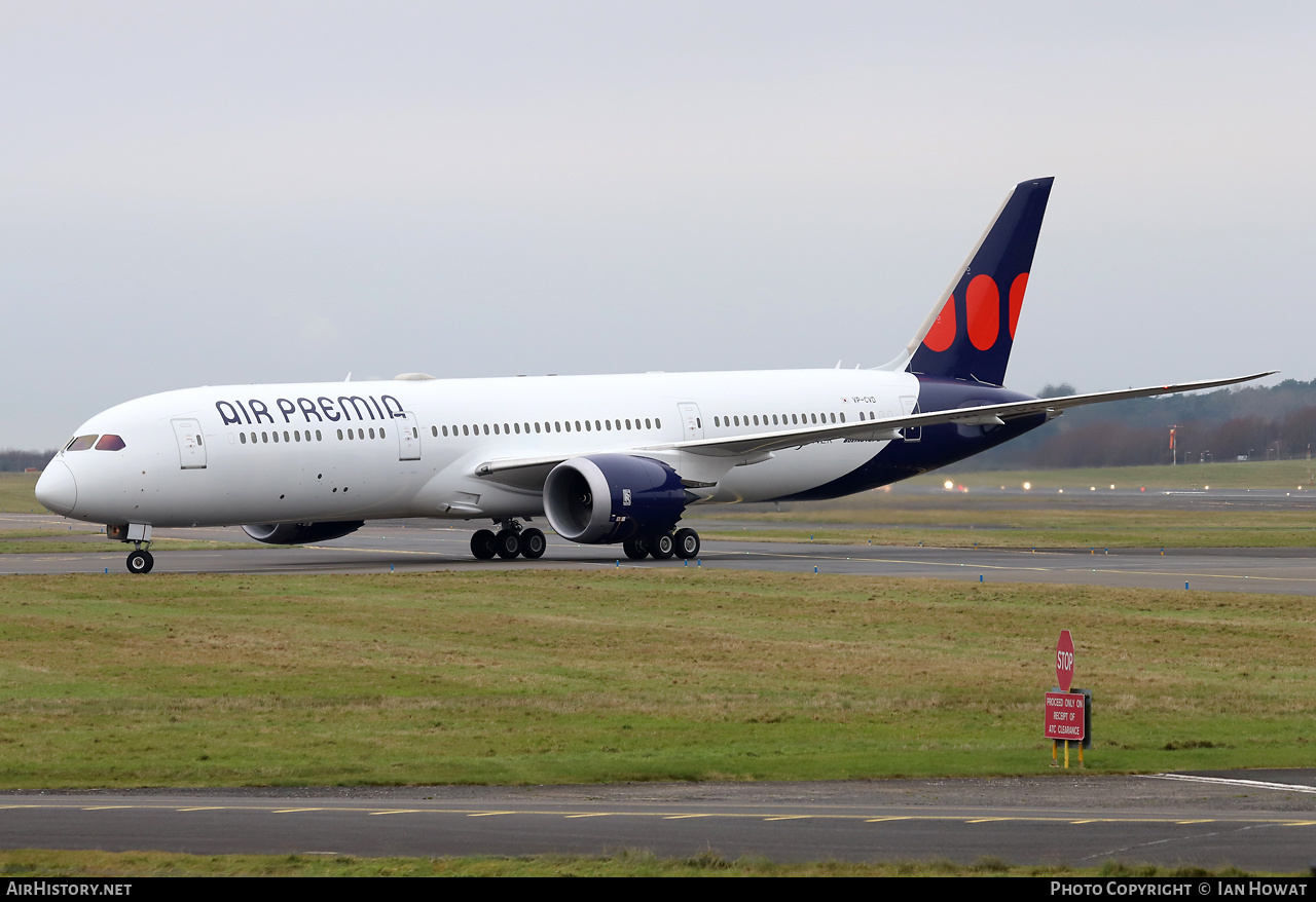 Aircraft Photo of VP-CVD | Boeing 787-9 Dreamliner | Air Premia | AirHistory.net #757715