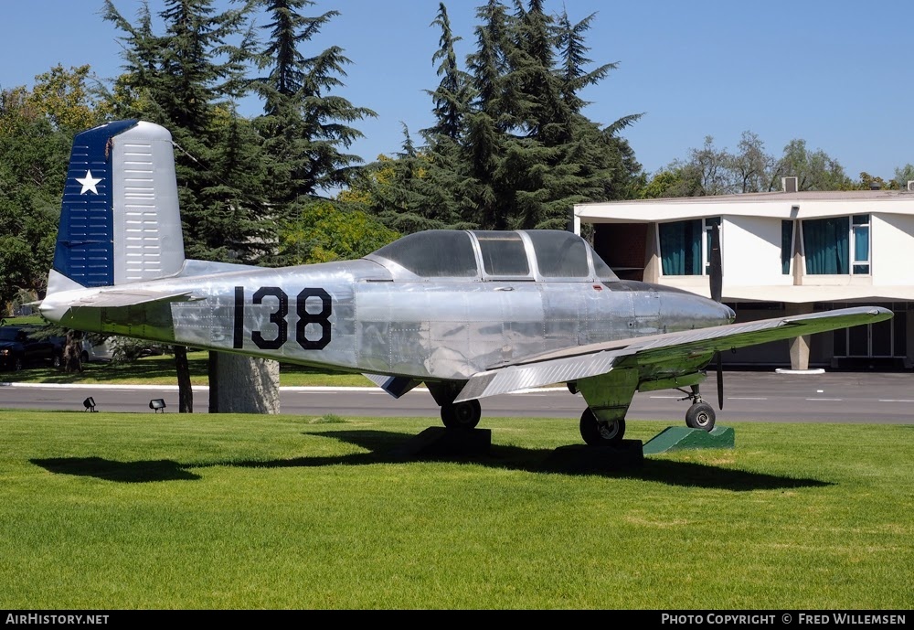 Aircraft Photo of 138 | Beech T-34A Mentor | Chile - Air Force | AirHistory.net #757724