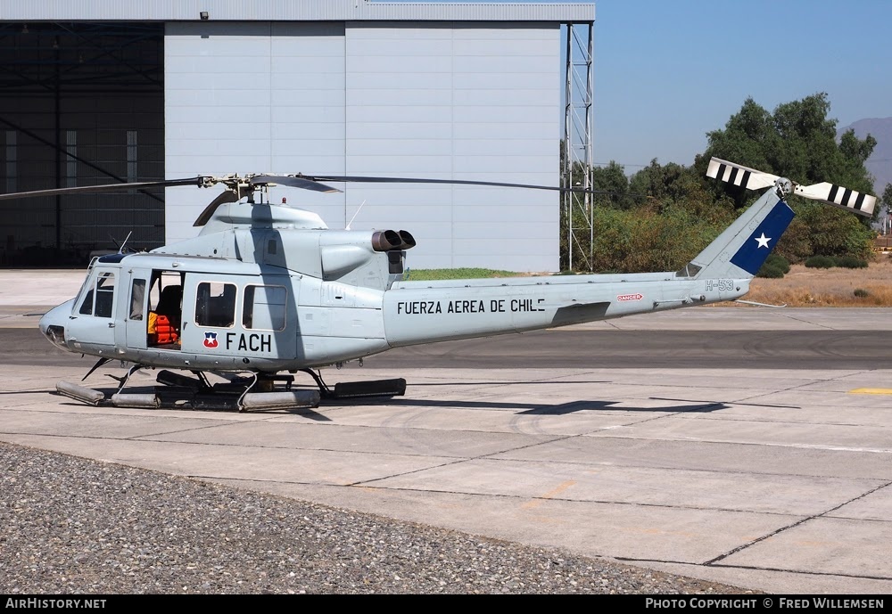 Aircraft Photo of H-53 | Bell 412EP | Chile - Air Force | AirHistory.net #757726