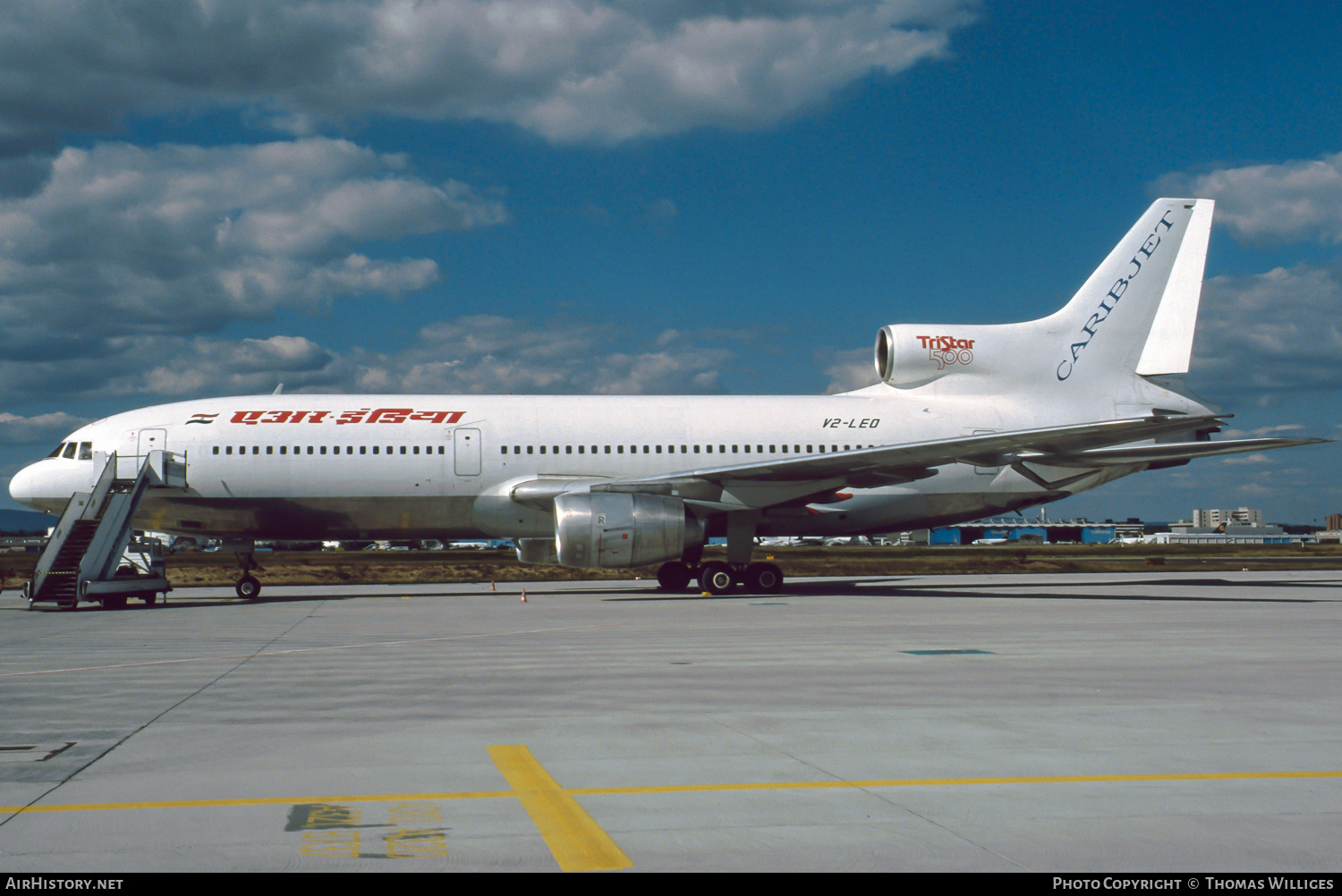 Aircraft Photo of V2-LEO | Lockheed L-1011-385-3 TriStar 500 | Caribjet | AirHistory.net #757737