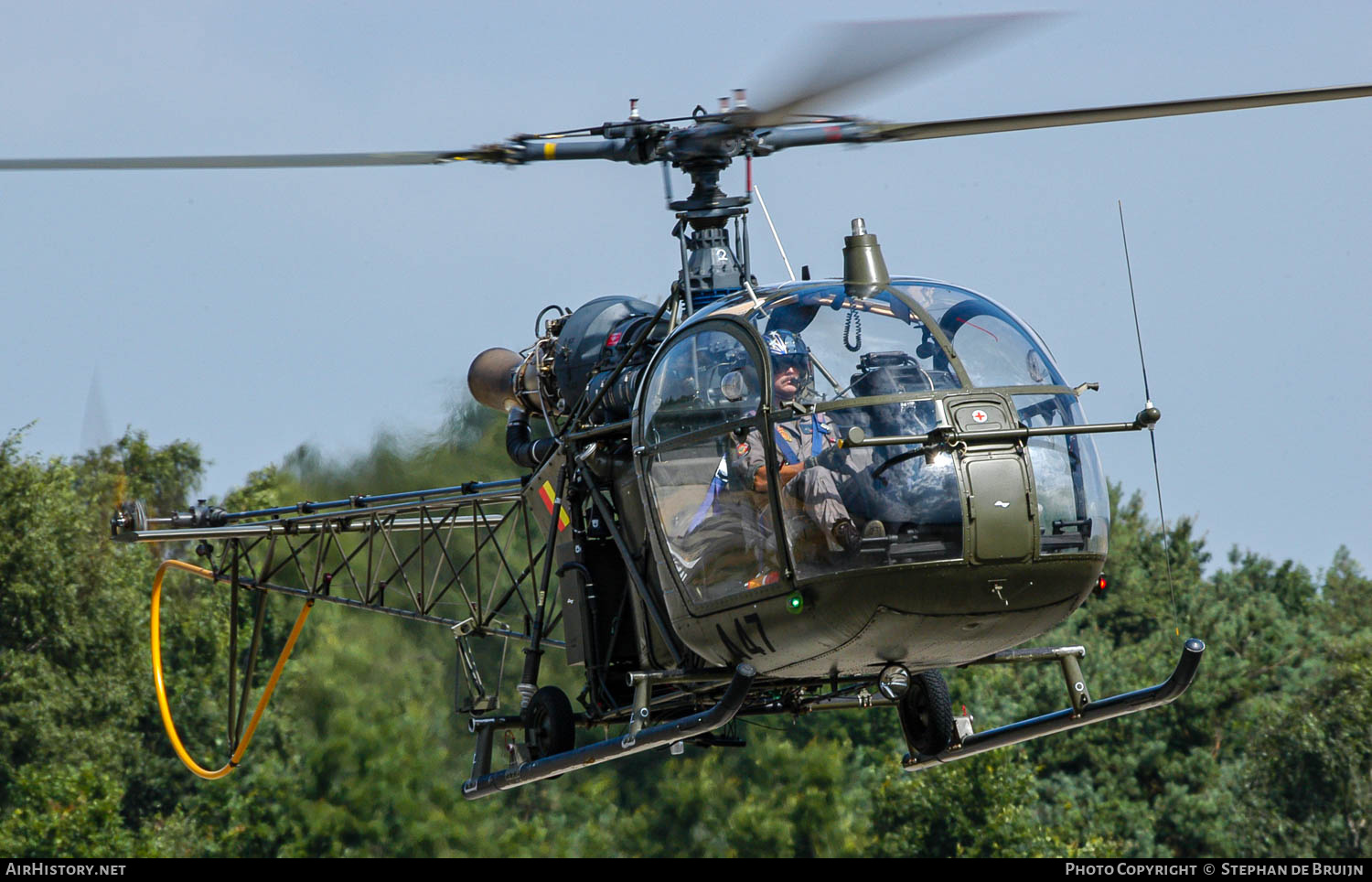 Aircraft Photo of A47 | Sud SA-318C Alouette II | Belgium - Army | AirHistory.net #757741