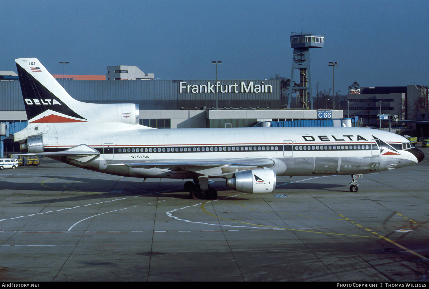 Aircraft Photo of N752DA | Lockheed L-1011-385-3 TriStar 500 | Delta Air Lines | AirHistory.net #757764