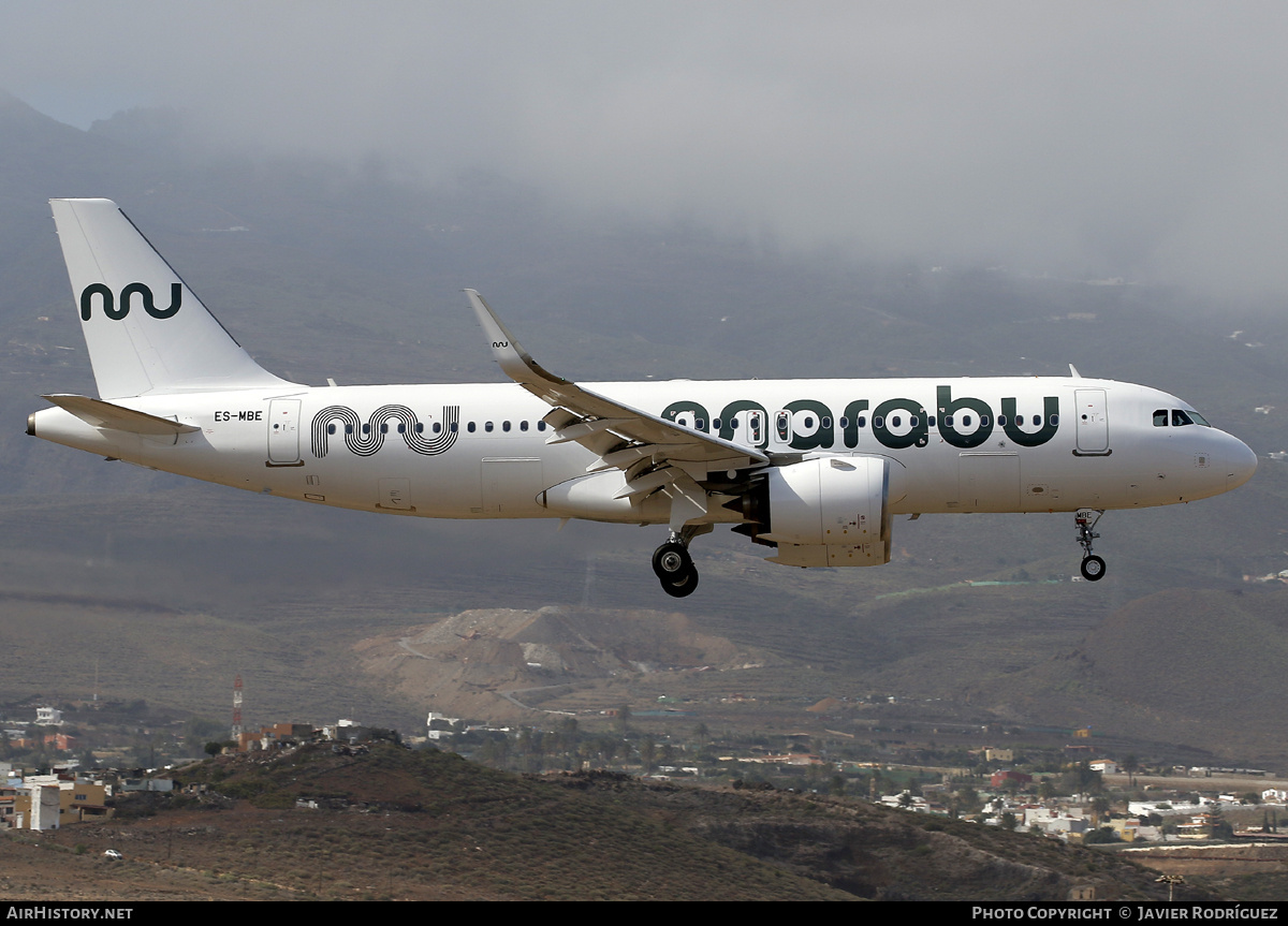 Aircraft Photo of ES-MBE | Airbus A320-271N | Marabu Airlines | AirHistory.net #757773
