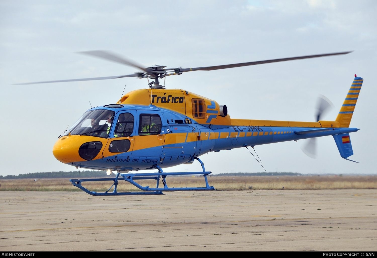 Aircraft Photo of EC-JMK | Eurocopter AS-355N Ecureuil 2 | Trafico - Ministerio del Interior | AirHistory.net #757814