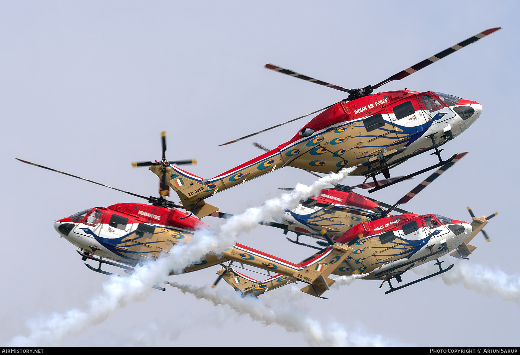 Aircraft Photo of ZD4059 | Hindustan ALH Dhruv | India - Air Force | AirHistory.net #757822